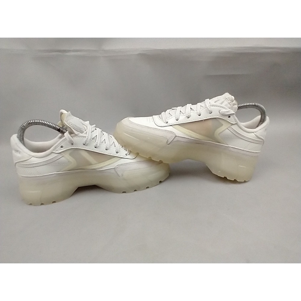Reebok Club C Cardi B‎ Sneakers Shoes Chalk White H01012 Women's 7 Designer - Picture 5 of 10